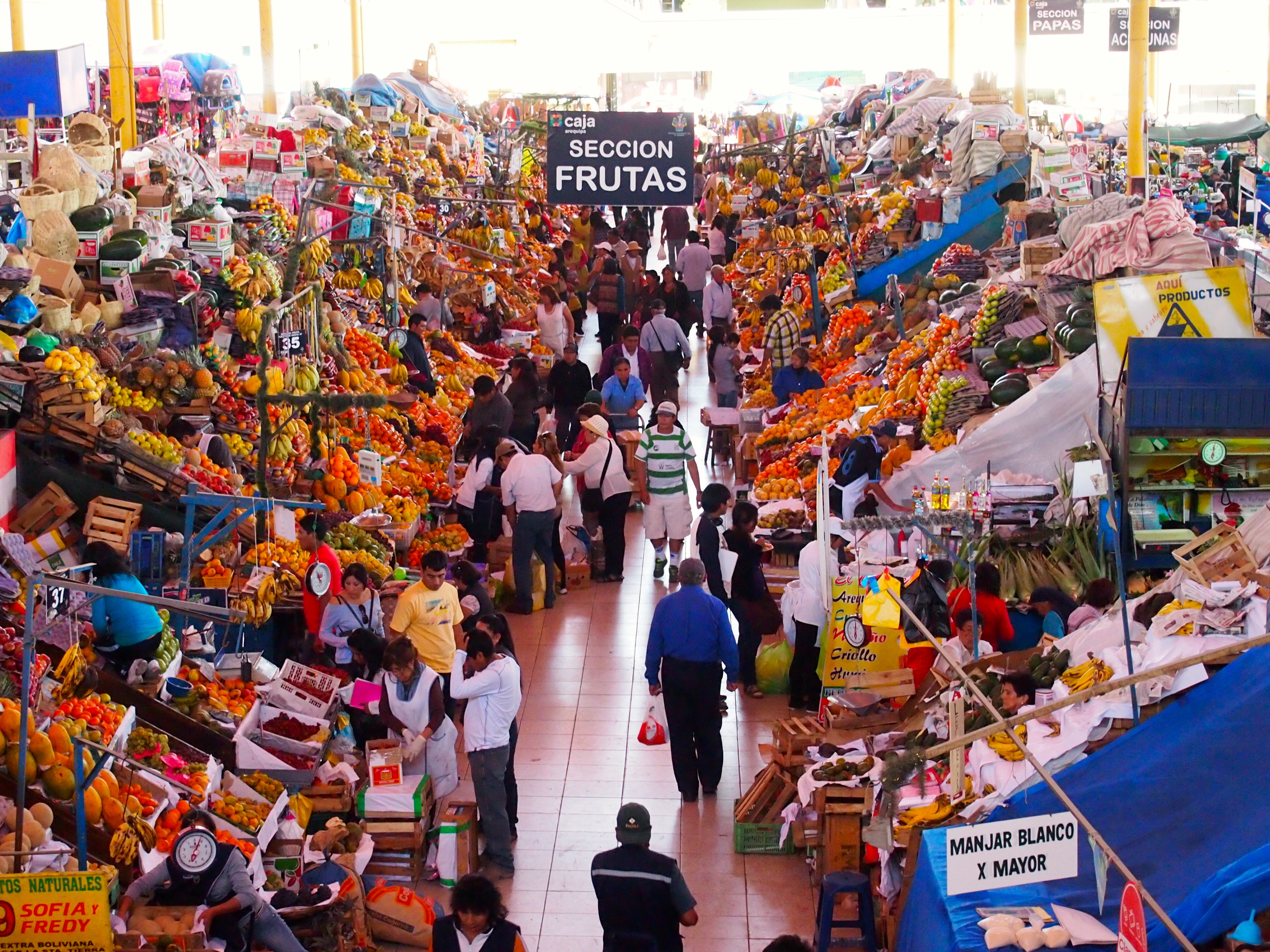 Maercado San Camillo - Arequipa, Peru