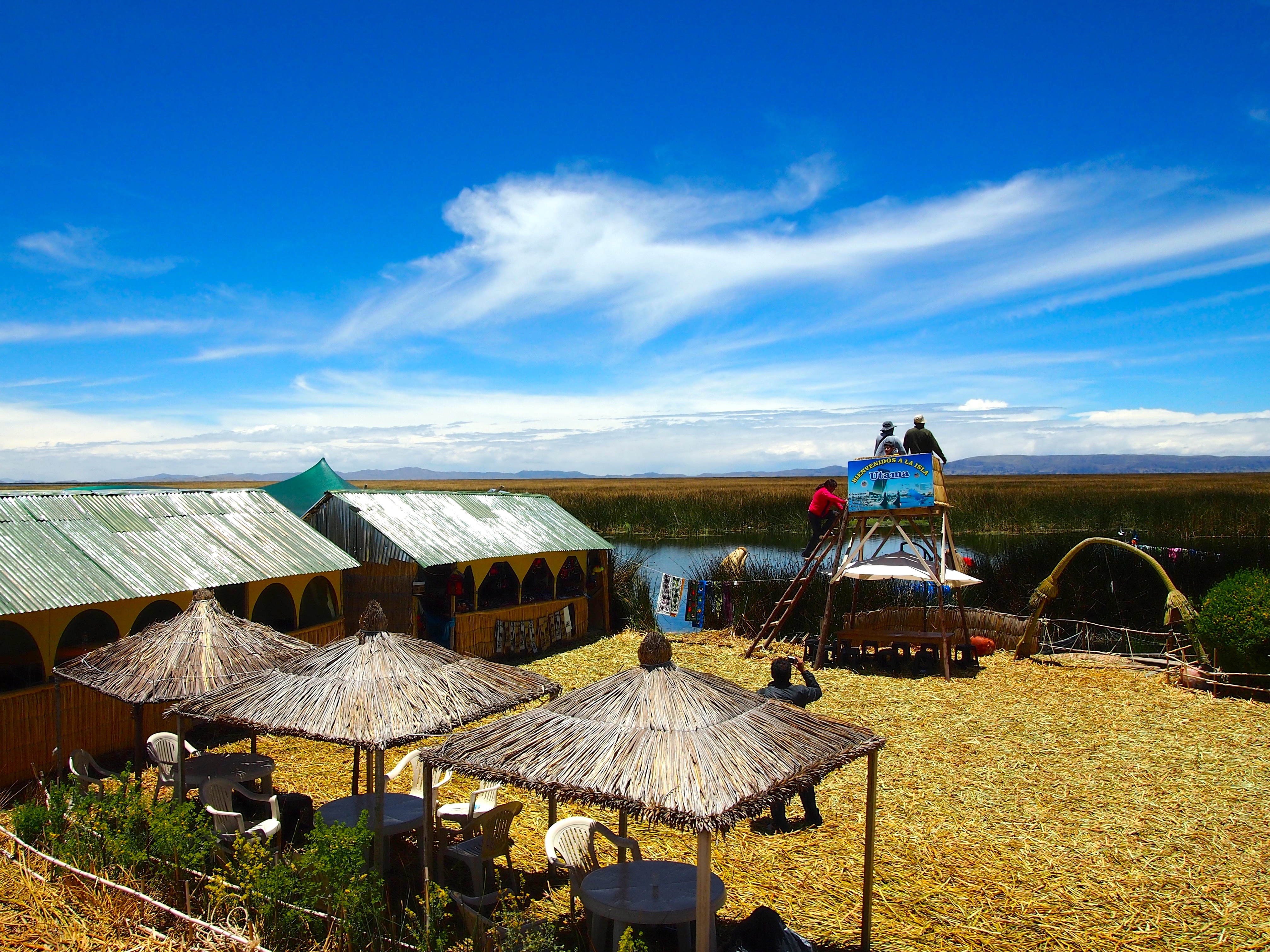 Uros Islands Lake Titicaca, Peru