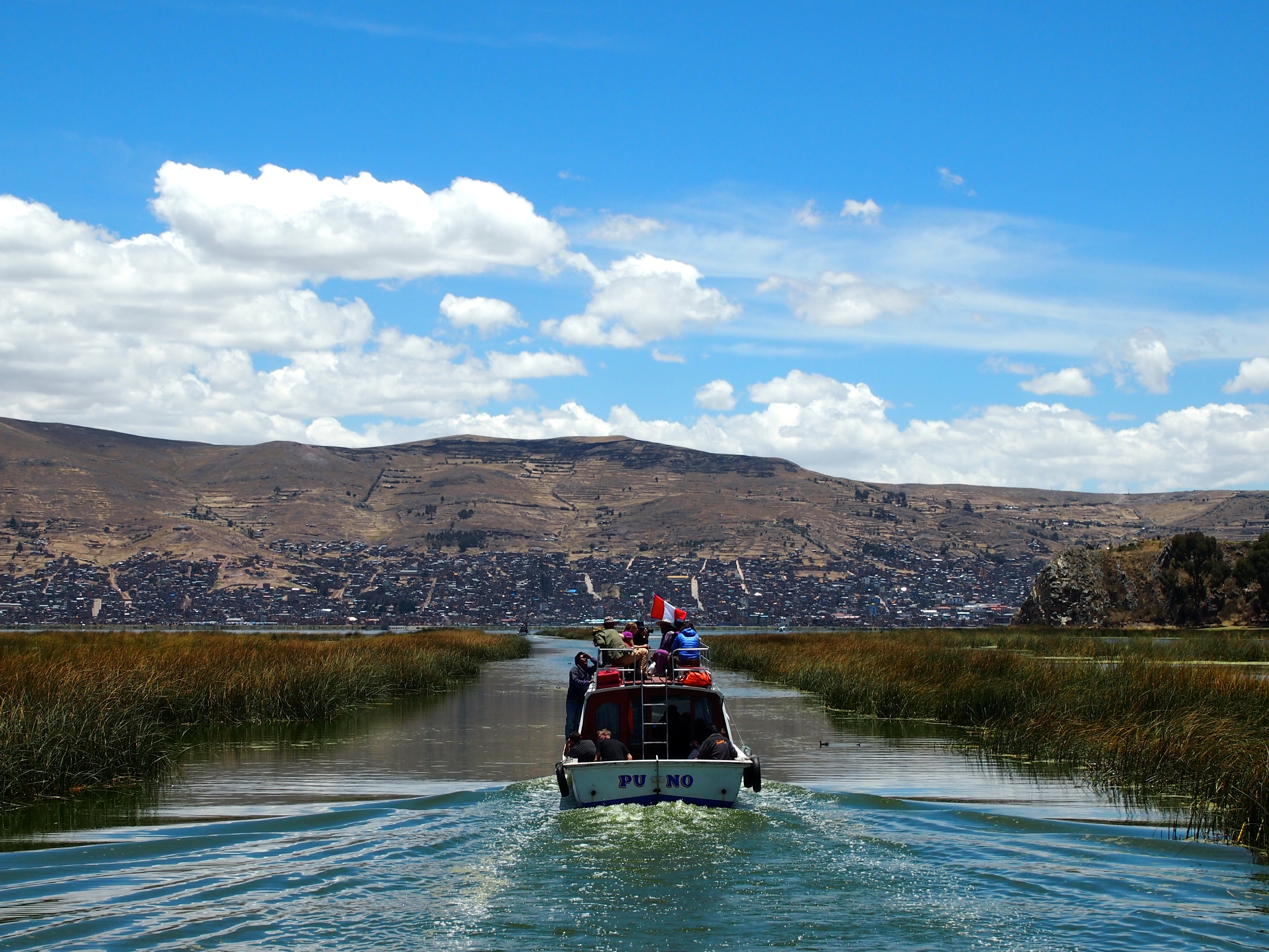 Uros Islands Lake Titicaca, Peru