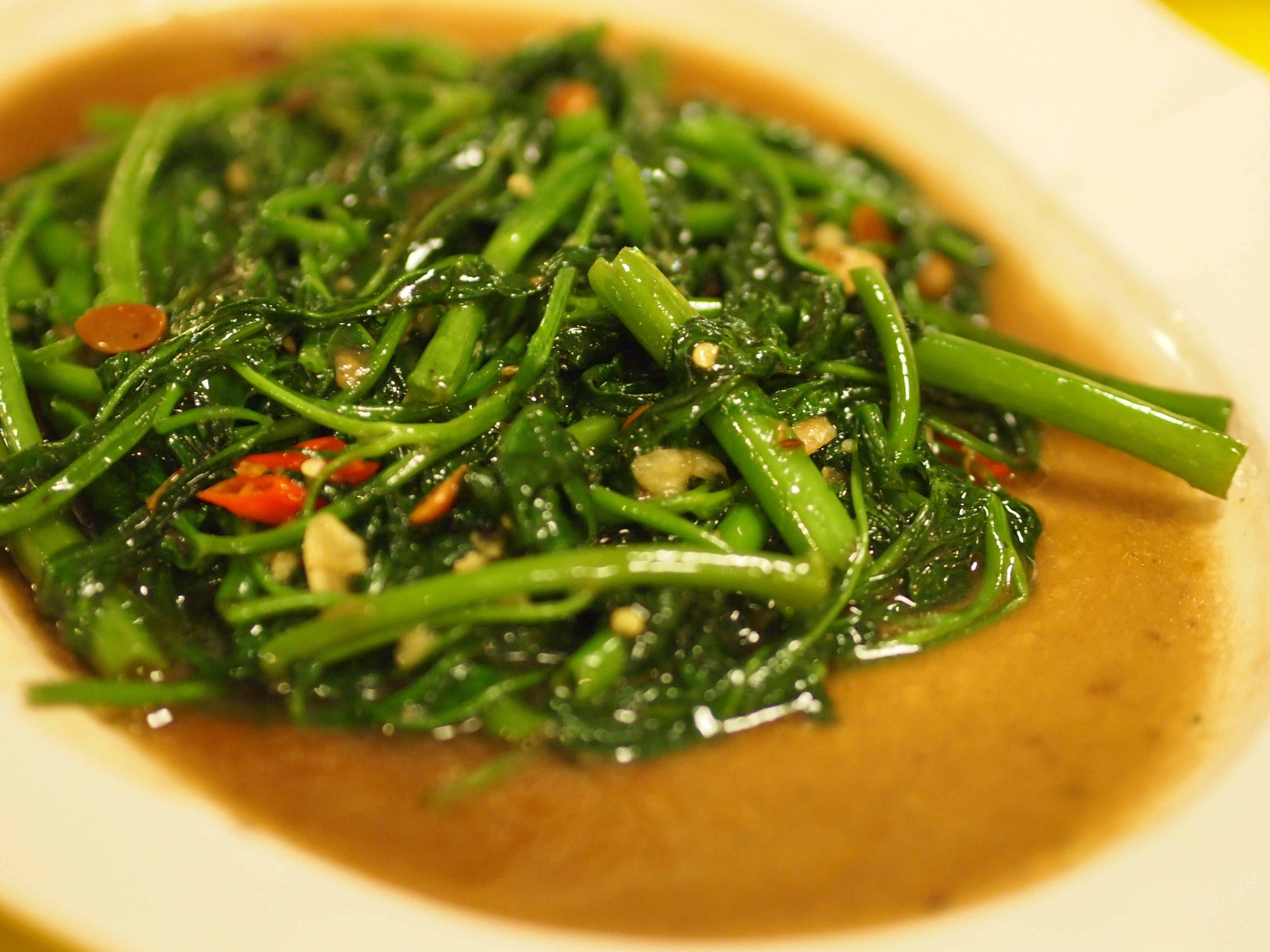 Stir Fried Morning Glory