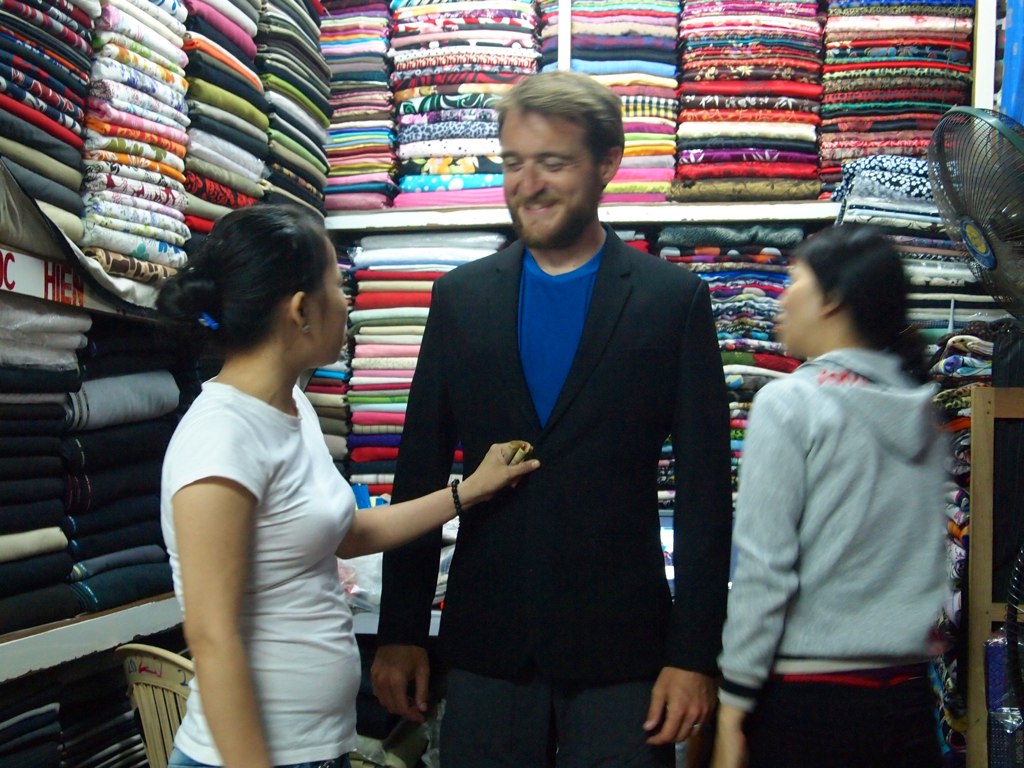 Miss Forget Me Not - Hoi An Cloth Market Stall #20